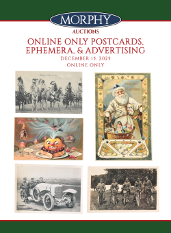Online Only Postcards, Ephemera, & Advertising
